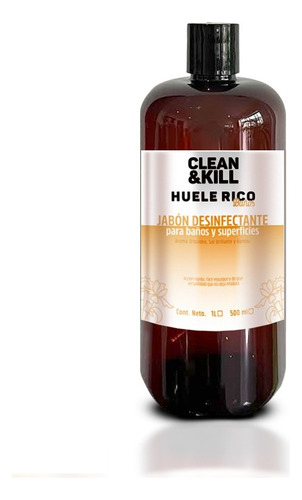 Jabón Desinfectante Baños Y Superficies Clean & Kill 500 Ml