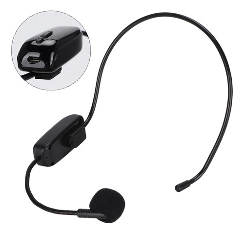 Micrófono Inalámbrico Uhf, Auriculares, Micrófono Para Enseñ