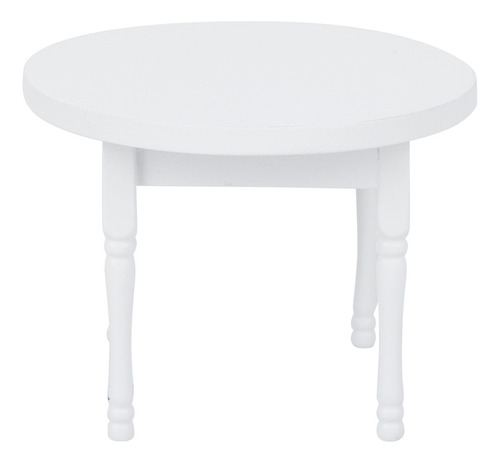 Mesa Doll House 1:12 Sillas De Comedor Redondas, Minimuebles