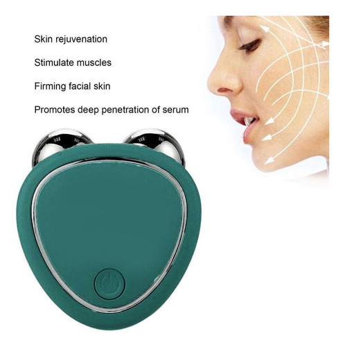Mini Masajeador Facial De Microcorriente Lifting Y Reafirman