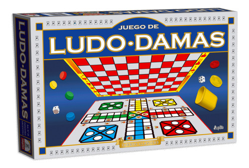 Juego De Mesa Dos En Uno Ludo Y Damas Original Implas