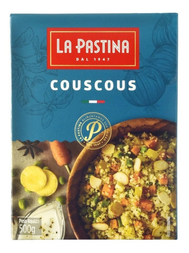 Couscous Cuscuz Marroquino Importado La Pastina 500g + Nota