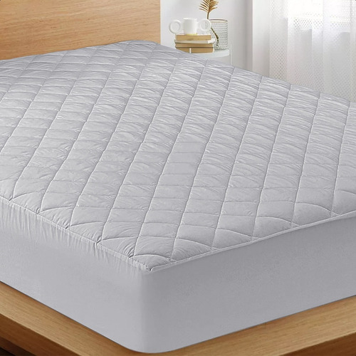 Cubrecolchón Impermeable 1.5 Plazas + Funda De Almohada