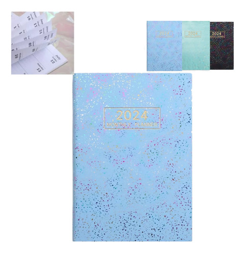 Cuaderno Agenda Mini 2024 Chimola Ag08/ag07 Color Vibrant