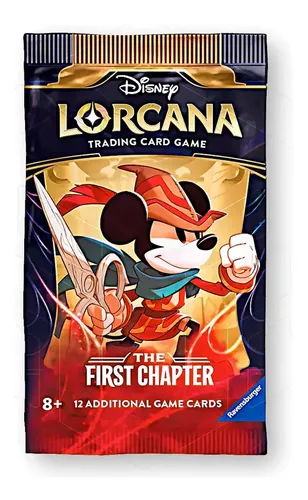 Booster - The First Chapter - 12 Cartas - Disney Lorcana