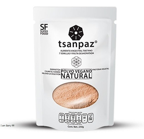 Imagen 4 de 7 de Milkshake Vegan Protein En Polvo Tsanpaz