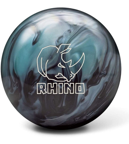 Brunswick Rhino - Bola Reactiva De Bola, Color Azul Metálico