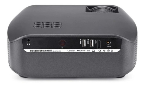 Imagen 4 de 6 de Proyector Led F10 2800lumens 180puLG Parlantes Control Usb