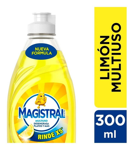 Magistral Detergente Multiuso Limon 300 Ml