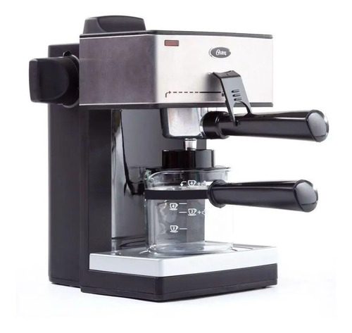 Cafetera Oster BVSTEM3299 automática negra y plata expreso 220V |  MercadoLibre