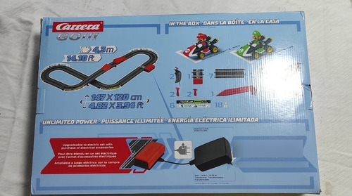 Autopista Mario Kart Carrera Go Agua (Usado)