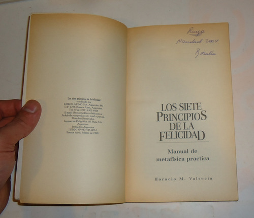 Los Siete Principios De La Felicidad Metafisica Valsecia