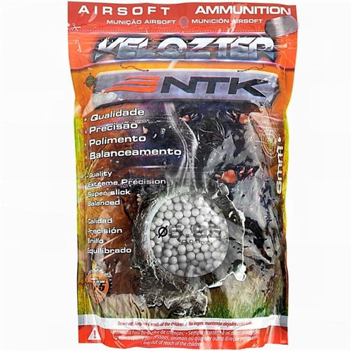 Bbs Para Airsoft - Nautika Velozter Munição .20g Com 5000 Un