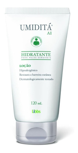 Umiditá Ai Creme Hidratante Corporal Peles Sensíveis 120g