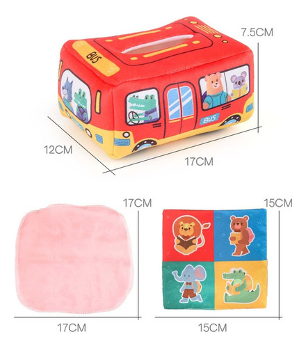 Paquete De 2 Cajas De Pañuelos For Montessori Juguetes De