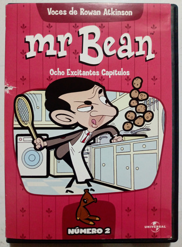 Mr. Bean Animado Número 2 Dvd Original Detalle (Usado)