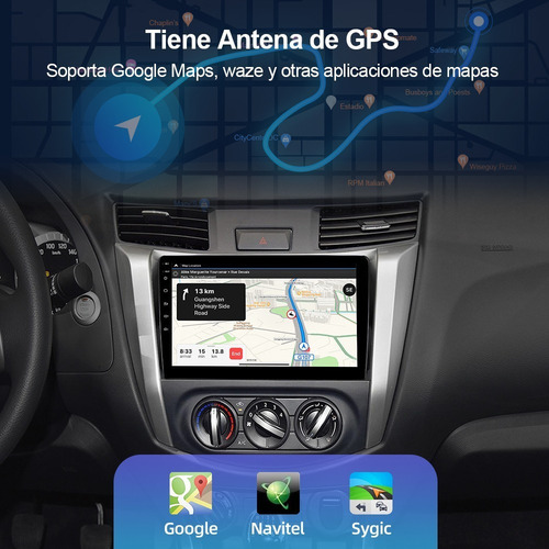 Estéreo Cámara For Nissan Np300 Frontier 2016-2022 Gps Wifi