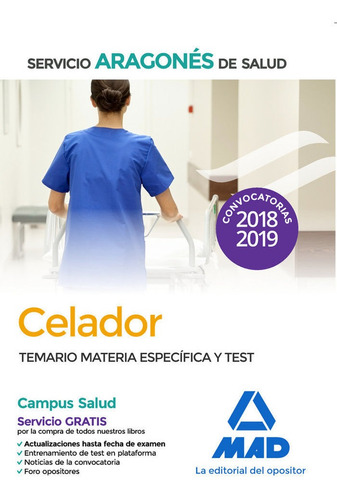 Celador Servicio Aragon Salud Teamio Especifico Test - Aa...