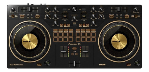 Controlador Para Dj Pioneer Ddj-rev1-n Dorado/2-4 Ch/platos 