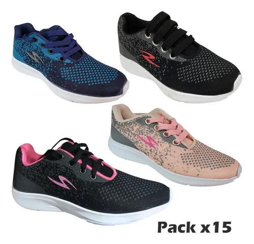 Zapatillas Economicas Mujer X Mayor Fabrica Pack X15 Pares