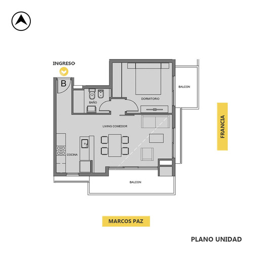 Departamento - Lourdes