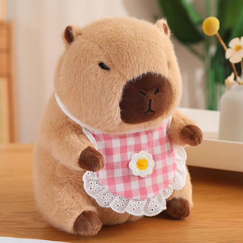 Peluche Capybara Con Casita Kawaii Super Grande