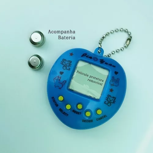 Bichinho Virtual Nostalgia Chaveiro Retro Anos 90 Game Machine Pet