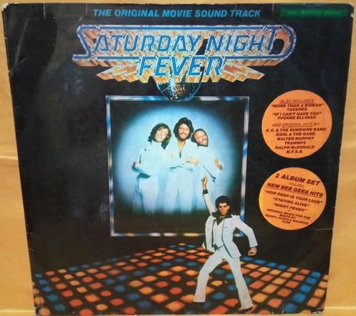 O Saturday Night Fever Original Movie Sound Lp Ricewithduck