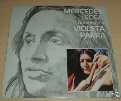 Mercedes Sosa Homenaje A Violeta Parra Vinilo Argentino