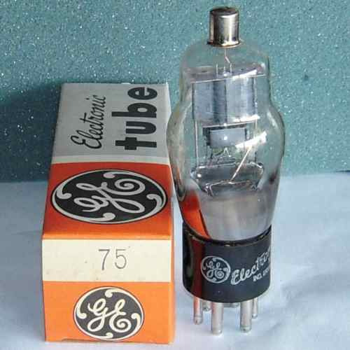 Válvula Electrónica, Vacuum Tube 75 Ge