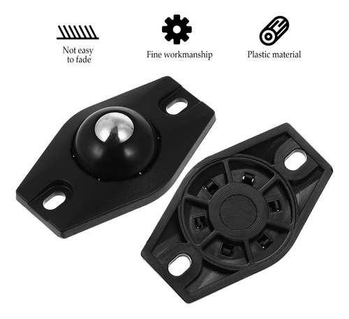 Bote De Basura Con Polea Universal Unit Roller Base, 12 Unid