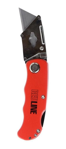 Cuchillo Plegable Rojo 19mm 6 Hojas Redline