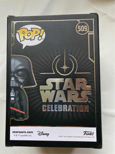 Funko Star Wars 509 Darth Vader Galactic Convention Exclusi