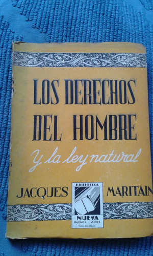 Los Derechos Del Hombre Y La Ley Natural Jacques Maritain 21