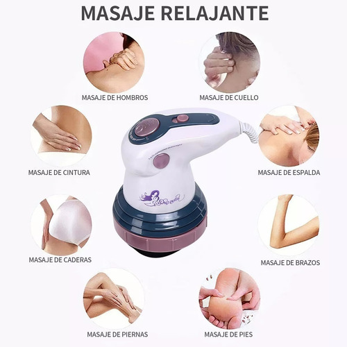 Masajeador eléctrico portátil para cervical Genérica Masajeador Infrarrojo blanco