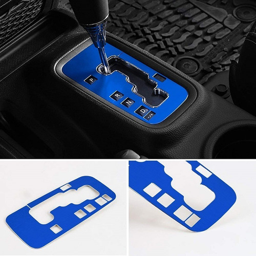 Tapa Caja Cambio Azul Jeep Wrangler 2012-2018 Jk Jku Un