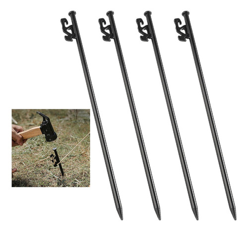 Li 4 Piquetas For Tienda De Campaña, Piquetas For Camping