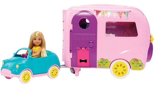 Barbie Chelsea Camper Casa Rodante Muñecas Juguete