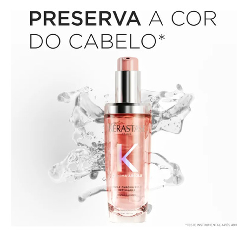 Kit Chroma Absolu Shampoo + Óleo Refilável 75ml