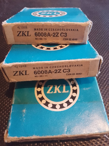 Rodamientos 6008 2z C3 Zkl