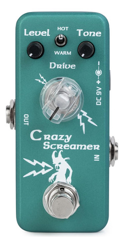 Pedal De Guitarra Overdrive Crazy Screamer Mp315 Modos ...