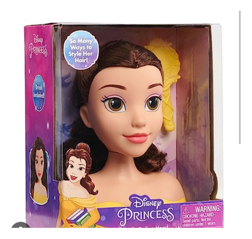 Cabeza Para Peinados Mini Disney Princesas Ariel