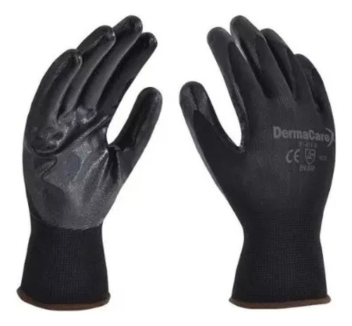 Guantes T-10 Dermacare Mod. 51-600 Nylon-poliuretano 12 Pare (Usado)