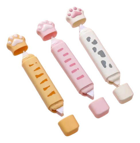 Corrector Cinta Y Pegamento 2 En 1 Garrita Papelería Kawaii