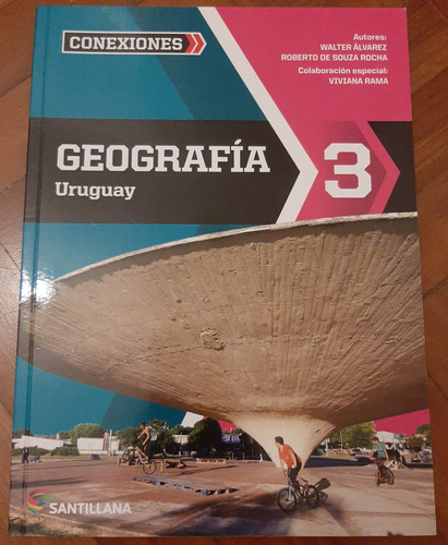 Geografía 3 Uruguay - 3° Liceo (como Nuevo)