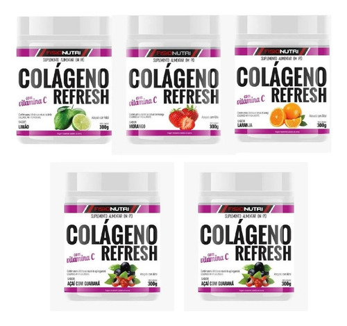 5x Colágeno Refresh Sabor Limão