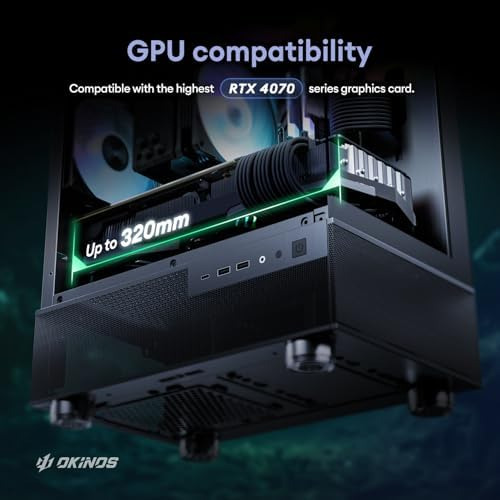 Okinos Aqua 3, Micro Atx Case, Matx Pc Case Con 3 X 120 Mm D