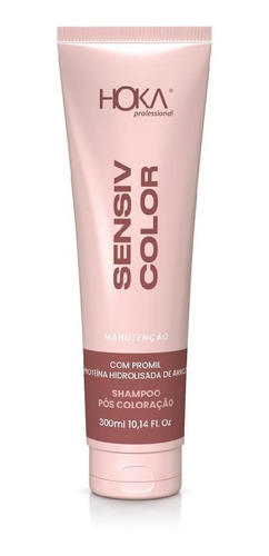 Shampoo Manutenção Pós Coloração Sensiv Color 300ml Hoka