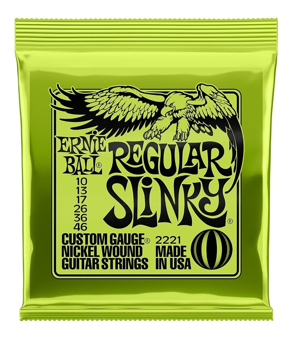 Cuerdas Ernie Ball 2221 Regular Slinky 10-46