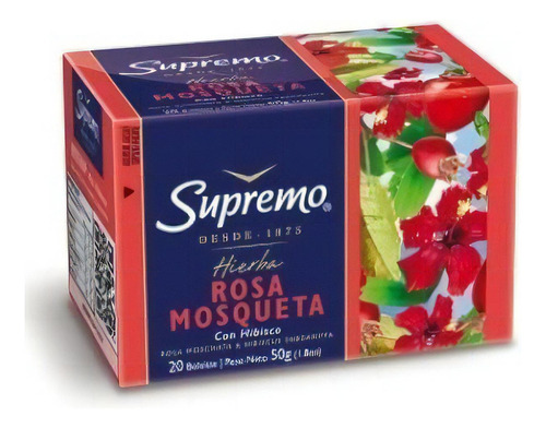 Te Supremo Rosa Mosqueta 20 Sobres